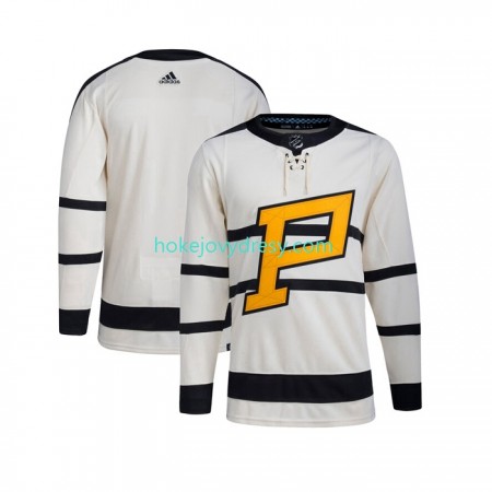 Pánské Hokejový Dres Pittsburgh Penguins Blank Adidas 2023 Winter Classic Bílý Authentic